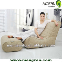 unfilled sectional bean bag lounger sofa